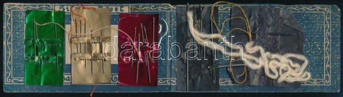 cca 1900 The Crescent needle case. Tű készlet