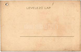 Keringő (Hölgyv.) / Hungarian romantic art postcard, dance ball, lady with officers. Kosmos Műintéze...