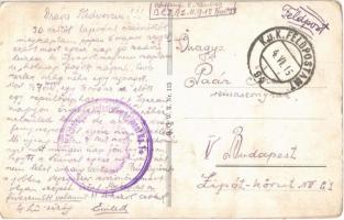 1916 Gebet vor der Schlacht / Ima az ütközet előtt / WWI Austro-Hungarian K.u.K. military art postca...