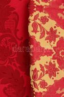 Damaszt anyag két féle,mintás. 240x130 cm, 121x120 cm