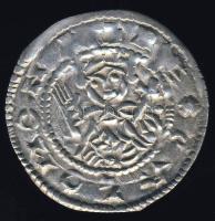 Salamon 1063-74. Denár Ag ÉH.10 verésből származó elfolyás T:2-