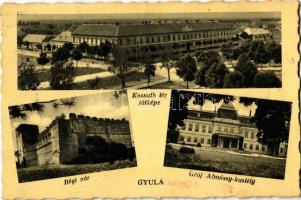 Gyula, Kossuth tér, Régi vár, Gróf Almássy kastély
