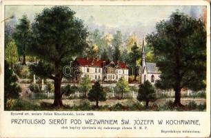 1915 Kochawina, Przytulisko sierót pod wezwaniem Sw. Józefa w Kochawinie / orphanage s: Julian Kruczkowski (EK)