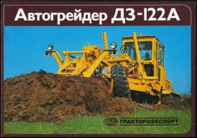 1985 A3-122A Traktor prospektus, orosz nyelven
