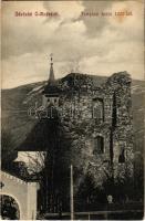 1912 Óradna, Alt-Rodna, Radna veche, Rodna; templomrom 1200-ból / church ruins (EK)
