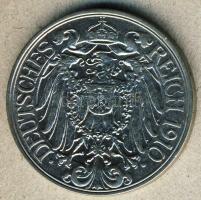 Német Birodalom/Császárság 1910A 25Pf T:2 pici foltok