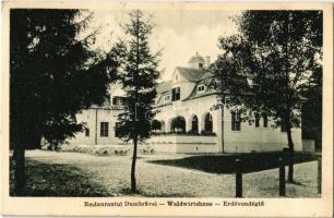 1933 Nagyszeben, Hermannstadt, Sibiu; Restaurantul Dumbravei / Waldwirtshaus / Erdővendéglő. Krafft & Drotleff / forest inn, restaurant (EK)