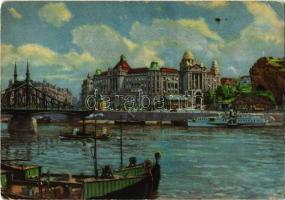 Budapest XI. Szent Gellért gyógyfürdő és szálló, gőzhajó (EB)