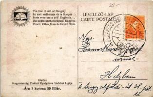 Balsors akit régen tép... Kiadja Magyarország Területi Épségének Védelmi Ligája / Hungarian irredent...