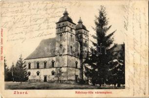 1903 Zboró, Zborov; Rákóczy féle vártemplom. Divald Adolf 152. / castle church