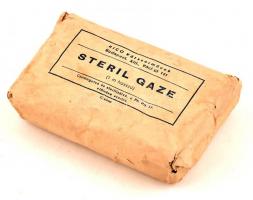 1952 Rico Steril Gaze 1 m, bontatlan papírcsomagolásban.