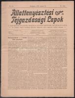 1903 Állattenyésztési és tejgazdasági lapok egy száma.