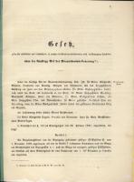1862 Osztrák törvény az égetett szeszek adózásáról 22 oldalon / Austrian law about the taxing of distilled alcohol pruducts 22 pages