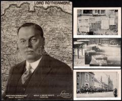 cca 1920-1921-1928 Sopronnal és a soproni népszavazással (1921. dec. 14. -16.) kapcsolatos gyűjtemén...