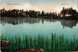 Tátra, Vysoké Tatry; Csorbai-tó / Strbské Pleso / lake