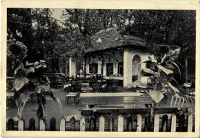 1939 Debrecen, Leveles csárda, vendéglő, kert (EK)