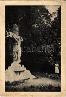 1940 Pécel, Lelkigyakorlatosház parkja. Jézus Szíve Népleányai Társasága kiadása (EB)