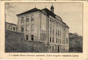 1934 Budapest II. Szent Orsolya apácarend Szent Angela Intézetének épülete (EK)