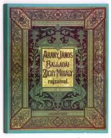 Arany János balladái. Zichy Mihály rajzaival. Bp., én., Laude. Facsimile kiadás. Kiadói kartonált papírkötés,  Folio