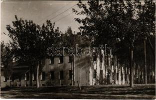 1941 Kistelek, iskola. Dékány photo