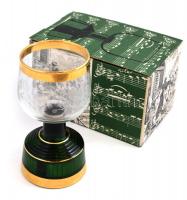 Zenélő pohár (Doktor Zsivágó) eredeti dobozában 15 cm