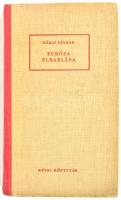 Márai Sándor: Európa elrablása. Bp, 1947, Révai. Félvászon-kötésben, leváló, foltos borítóval.