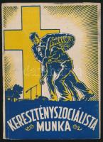 1942 Keresztényszocialista Munka évkönyv. Szerk.: Tobler János. Bp., Arany János-ny., fekete-fehér képekkel, érdekes írásokkal, korabeli reklámokkal, 160 p. Benne Horthy István halálhírével.