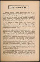 1942 Keresztényszocialista Munka évkönyv. Szerk.: Tobler János. Bp., Arany János-ny., fekete-fehér k...