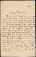 1915 I. világháborús tábori posta levél szárított virággal