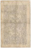 1866. 1G vízjeles papíron T:III-,IV Austrian Empire 1866. 1 Gulden with watermark C:VG,G Adamo G97