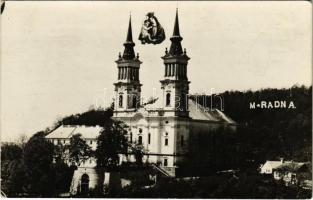 Máriaradna, Radna (Lippa, Lipova); kegytemplom / pilgrimage church. Steinitzer photo