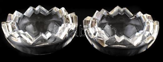 Rosenthal ólomkristály bonbonniere. Jelzett, karcokkal. d: 12 cm