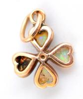 14K arany (Au) függő opállal 1,07 g