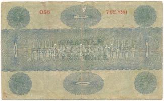 1919. 5K "MÁS TÖRVÉNYES..." T:III,III- Adamo K8.1