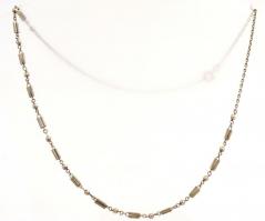 Ezüst (Ag) nyaklánc, jelzett 4,7 g