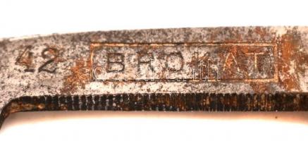 W. Hoppe borotva eredeti tokjában, jelzett