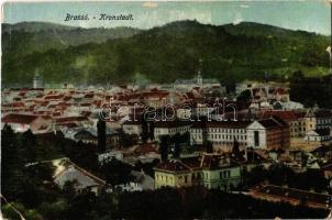 1917 Brassó, Kronstadt, Brasov; látkép / general view (Rb)