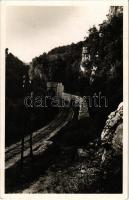 1938 Zirc, Cuha-völgye, vasúti alagút. Ott Lajos kiadása
