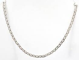 Ezüst(Ag) pálcikás nyaklánc, jelzett, h: 51 cm, nettó: 7,3 g