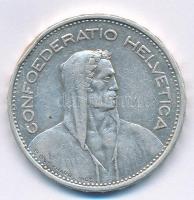 Svájc 1932B 5Fr Ag T:2- Switzerland 1932B 5 Francs Ag C:VF Krause KM#40