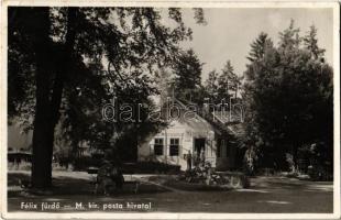 Félixfürdő, Baile Felix; M. kir. posta hivatal / post office (EK)