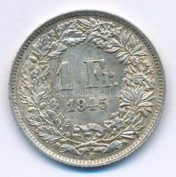 Svájc 1945B 1Fr Ag T:1- Switzerland 1945B 1 Franc Ag C:AU