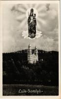 1943 Csíksomlyó, Sumuleu Ciuc; kegytemplom. Andory Aladics Zoltán mérnök felvétele / pilgrimage church