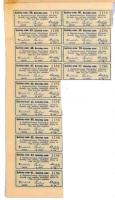Budapest 1899. "Körmend-németújvári helyi érdekű vasút részvénytársaság" részvénye 200K-ró...