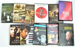 11 db DVD film, magyar és külföldi