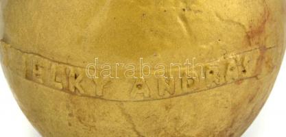 Medgyessy Ferenc Baján álló, Jelky András (1738-1783) világutazó tiszteletére készített szobrának má...