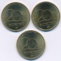 2003. 20Ft "Deák" (3x) T:1-
