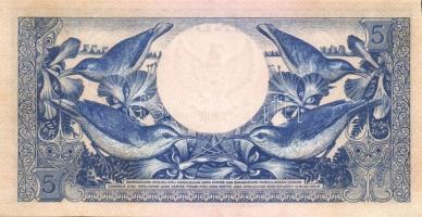 Indonézia 1956. 1R + 2 1/2R pár! + 1958. 5R + 1959. 5R + 1961. 1R + 2 1/2R pár! T:I Összesen 6 klf d...