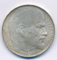 Csehszlovákia 1970. 50K Ag "Lenin születésének 100. évfordulója" T:2  Czechslovakia 1970. 50 Korun Ag " Centennial - Birth of Lenin" C:XF  Krause KM#70
