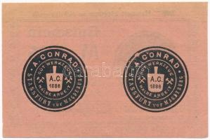 Német Birodalom / Weimar Köztársaság / Stassfurt 1919. 25pf szükségpénz "A. Conrad" utalvá...